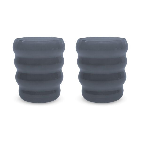 Easy Life 2'li Cam Su Bardağı Seti - Mavi 360 ml - 102404683001