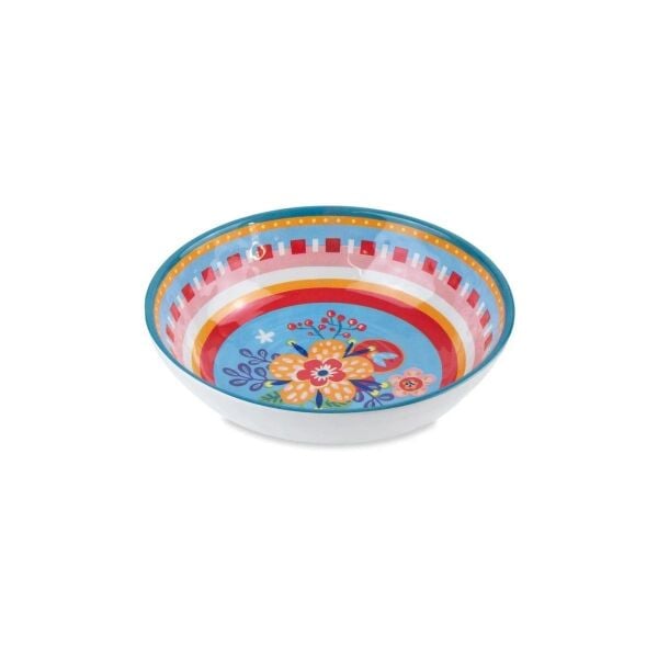Baci Milano Mamma Mia 6lı Çiçek Desenli Kase Seti 23 Cm