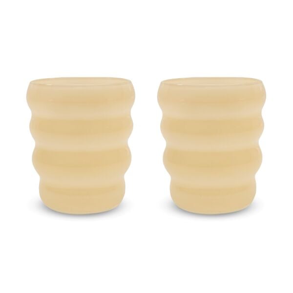 Easy Life 2'li Cam Su Bardağı Seti - Bej 360 ml - 102404682001