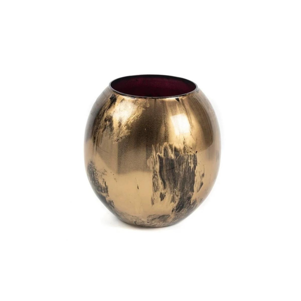 Mikasa Moor Bronz Cam Vazo 20x21 cm