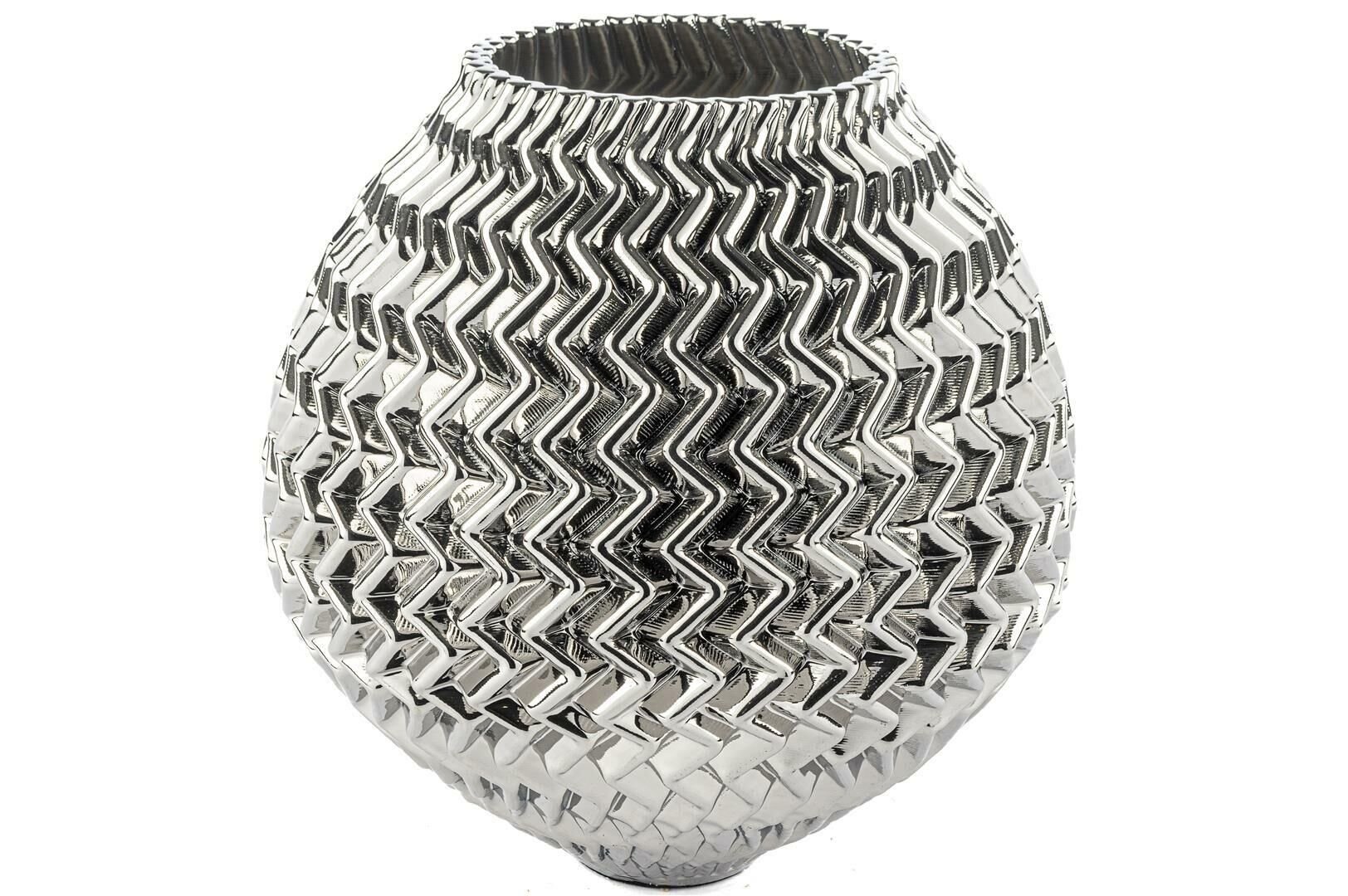 Mikasa Moor Gümüş Porselen Vazo 30 cm