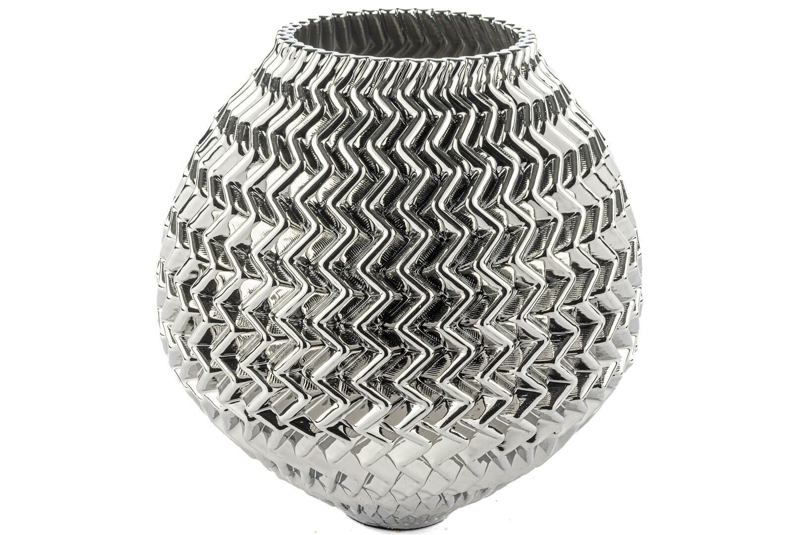 Mikasa Moor Gümüş Porselen Vazo 30 cm