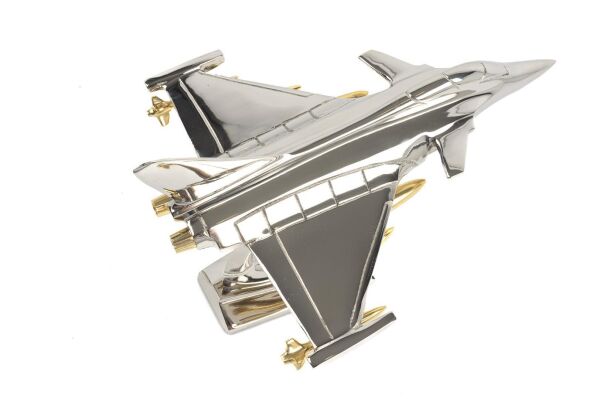 Mikasa Moor Gümüş Gold Uçak Dekor Obje 20x16x14 cm