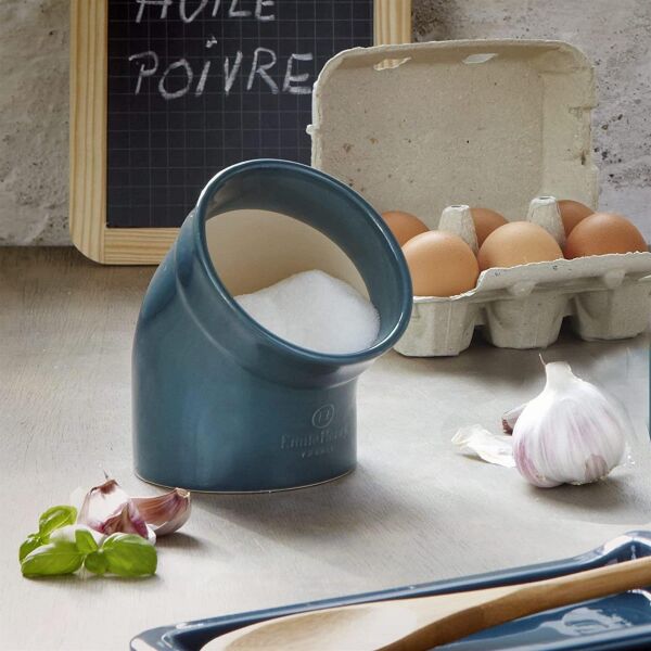 Emile Henry Tuz Kavanozu 0,28 Lt Krem 12,7x13,5 cm