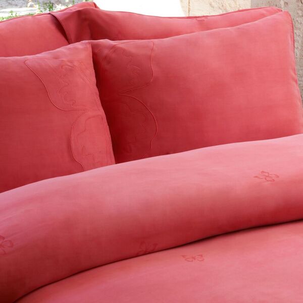 Sarev Uvercinka Cupro Nevresim Takımı Çift Kişilik 4 Yastık