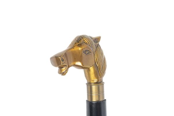 Mikasa Moor Antik Gold Dekor At Figürlü Baston 95 cm