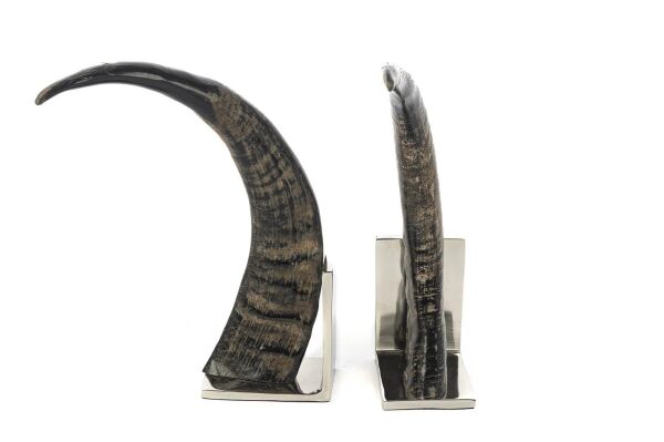 Mikasa Moor Siyah Gümüş Kitap Tutucu 50x18x35 cm