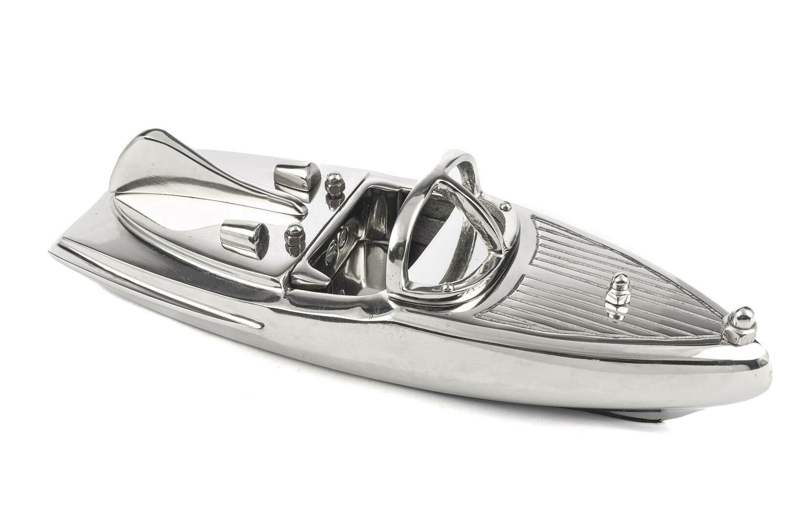 Mikasa Moor Gümüş Tekne Dekor Obje 32x12x10 cm