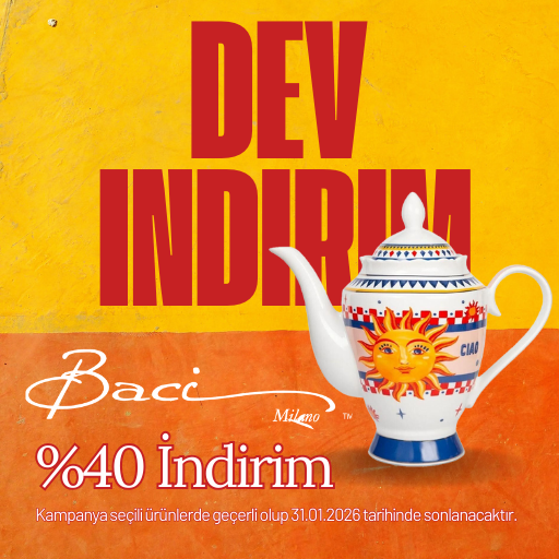 Baci Milano Markalı Ürünlerde %40 İndirim!