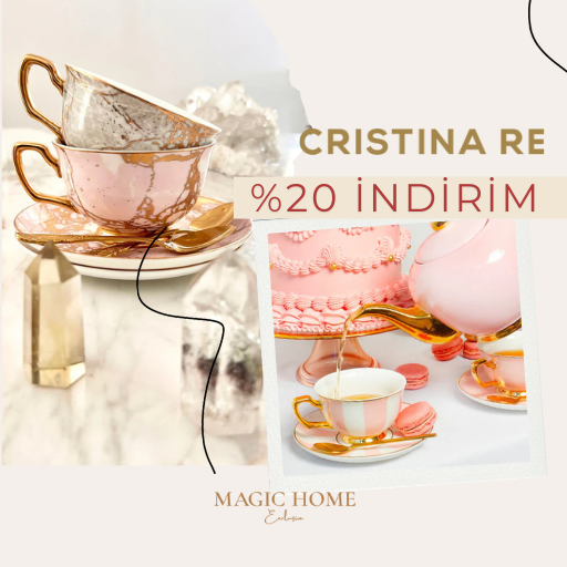 Cristina Re Markalı Ürünlerde %20 İndirim!
