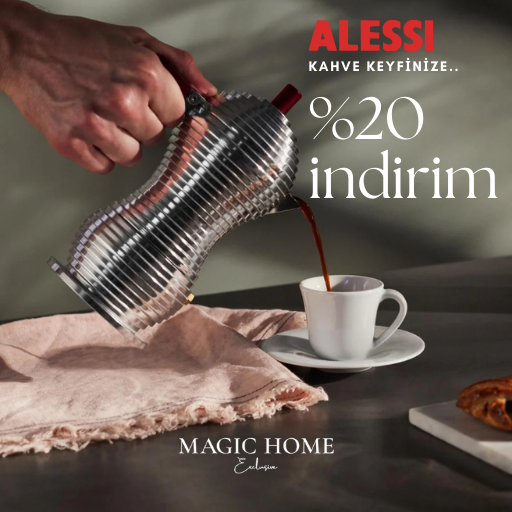 Alessi Markalı Ürünlerde %20 İndirim!